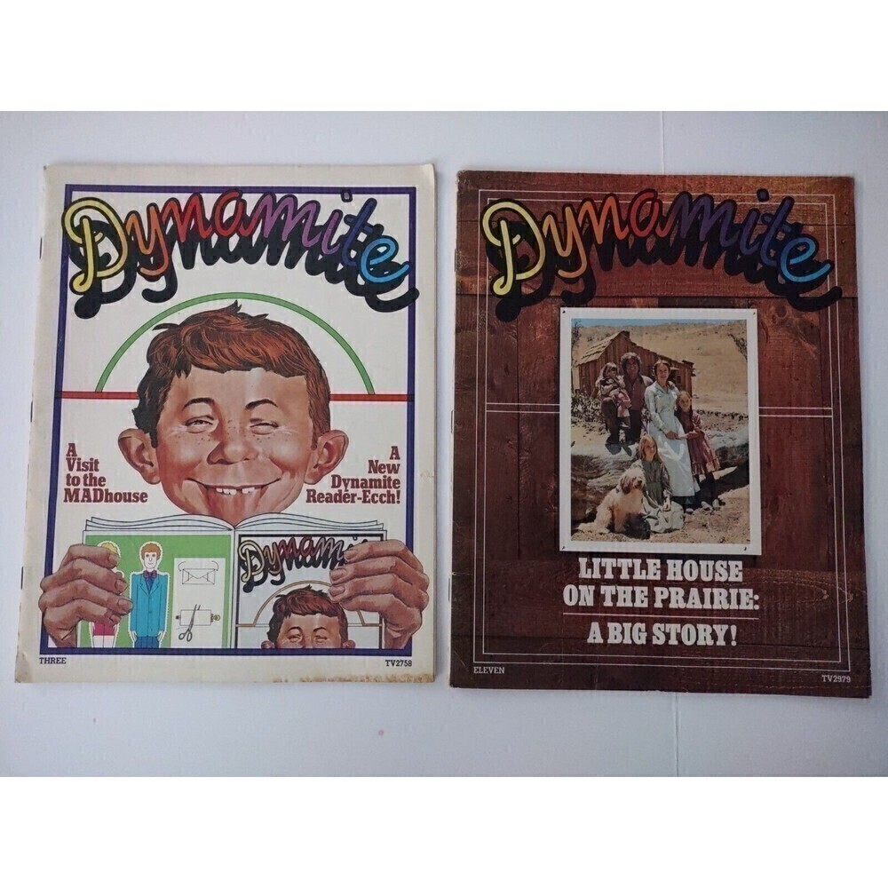 Dynamite Magazine Little House on the Prairie Madhouse Mad 3, 11